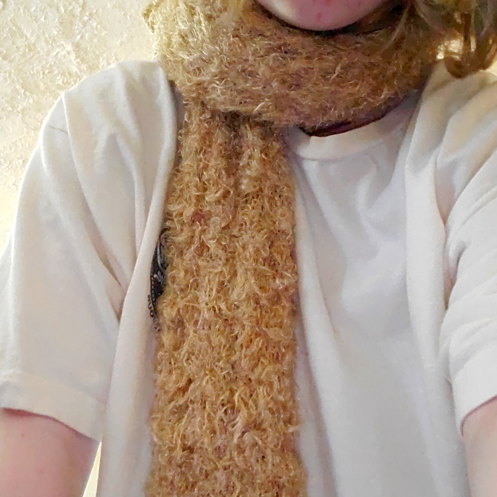 Tan scarf